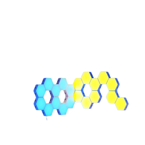 Pantalla led hexagonal modular