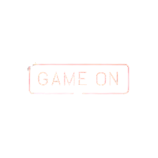 Luz de neón "Game On"