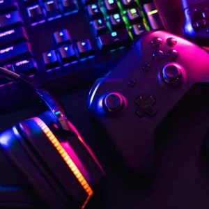 Luces de neón "Game On"